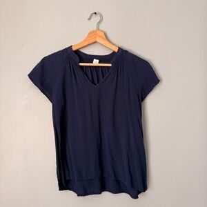 Old Navy Dark Blue Short Sleeve Top